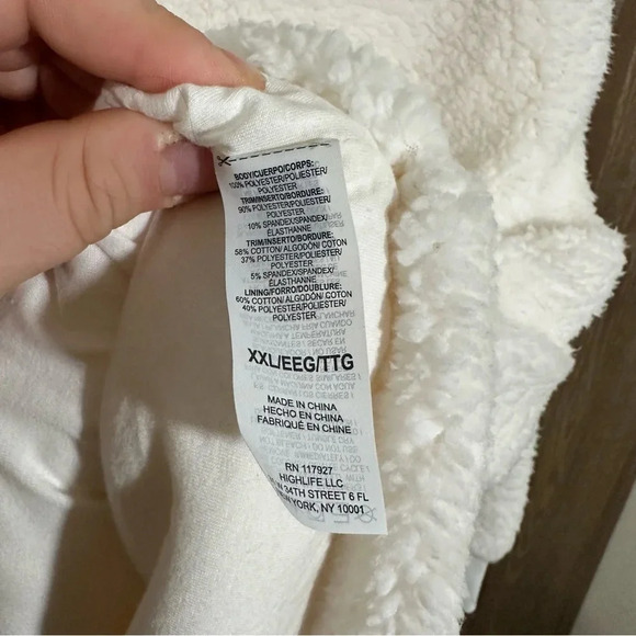 Gaiam NWT Women's Sweater Hoodie XXL Cozy Soft Long Sleeve Hooded Sweater Jacket - Picture 8 of 11